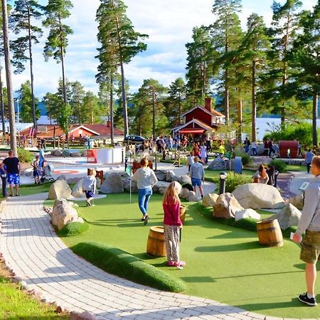 Leksand Strand Camping Och Resort Esterno foto
