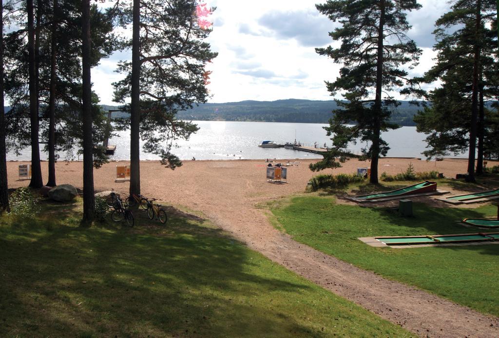 Leksand Strand Camping Och Resort Esterno foto