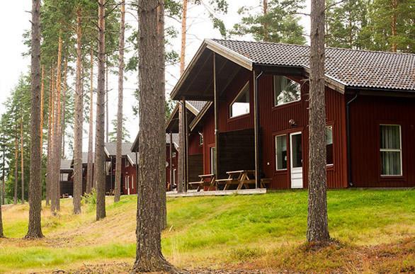 Leksand Strand Camping Och Resort Camera foto