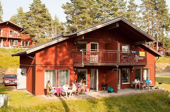 Leksand Strand Camping Och Resort Camera foto