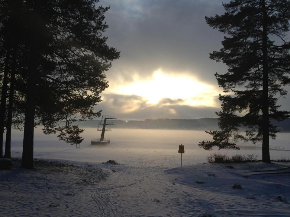 Leksand Strand Camping Och Resort Esterno foto