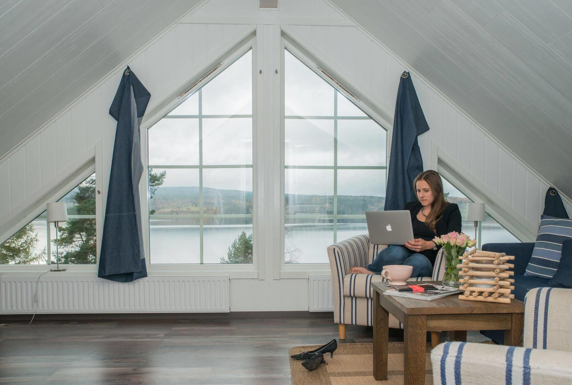 Leksand Strand Camping Och Resort Esterno foto