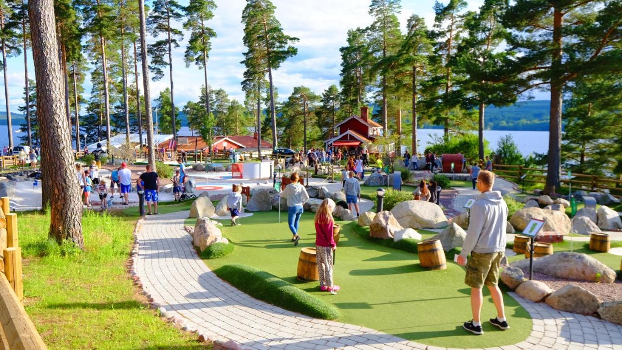 Leksand Strand Camping Och Resort Esterno foto